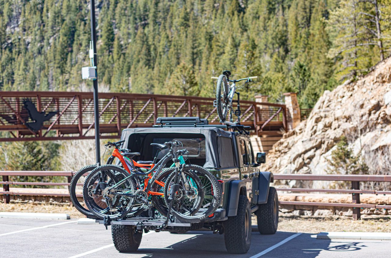 jeep bike rack