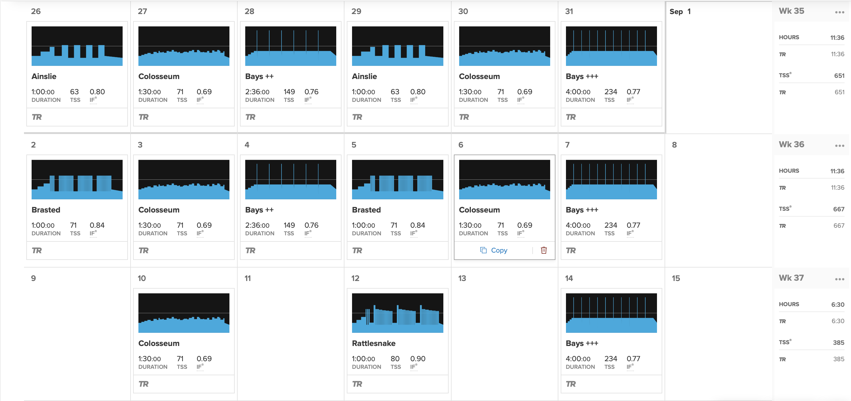 80/20 training peaks