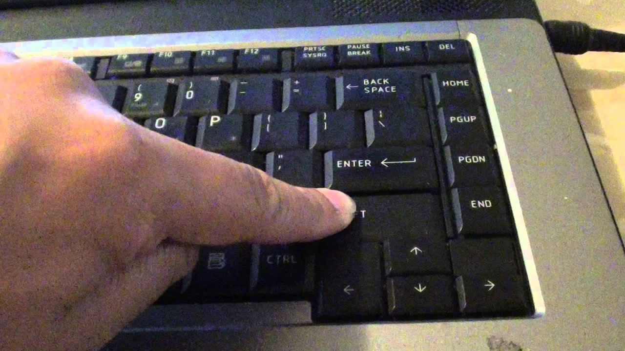 toshiba laptop keyboard stopped working