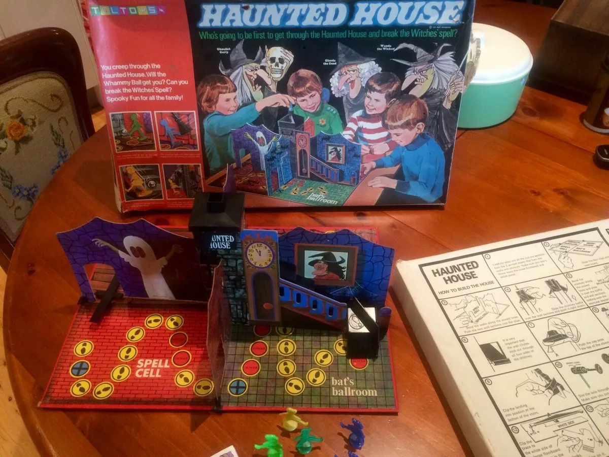 haunted house board game 1970s