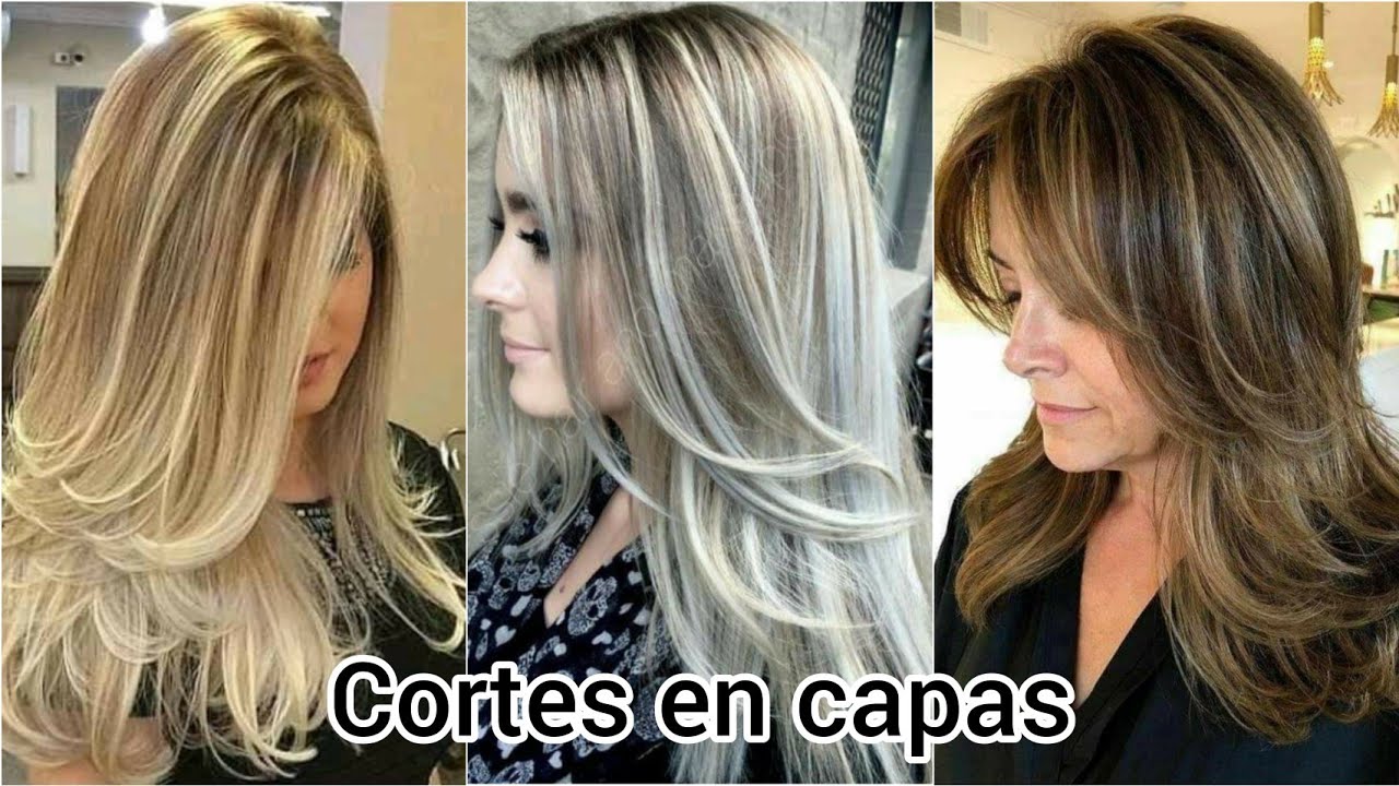 corte de cabello en capas para mujeres