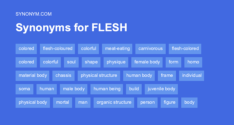 flesh out synonym