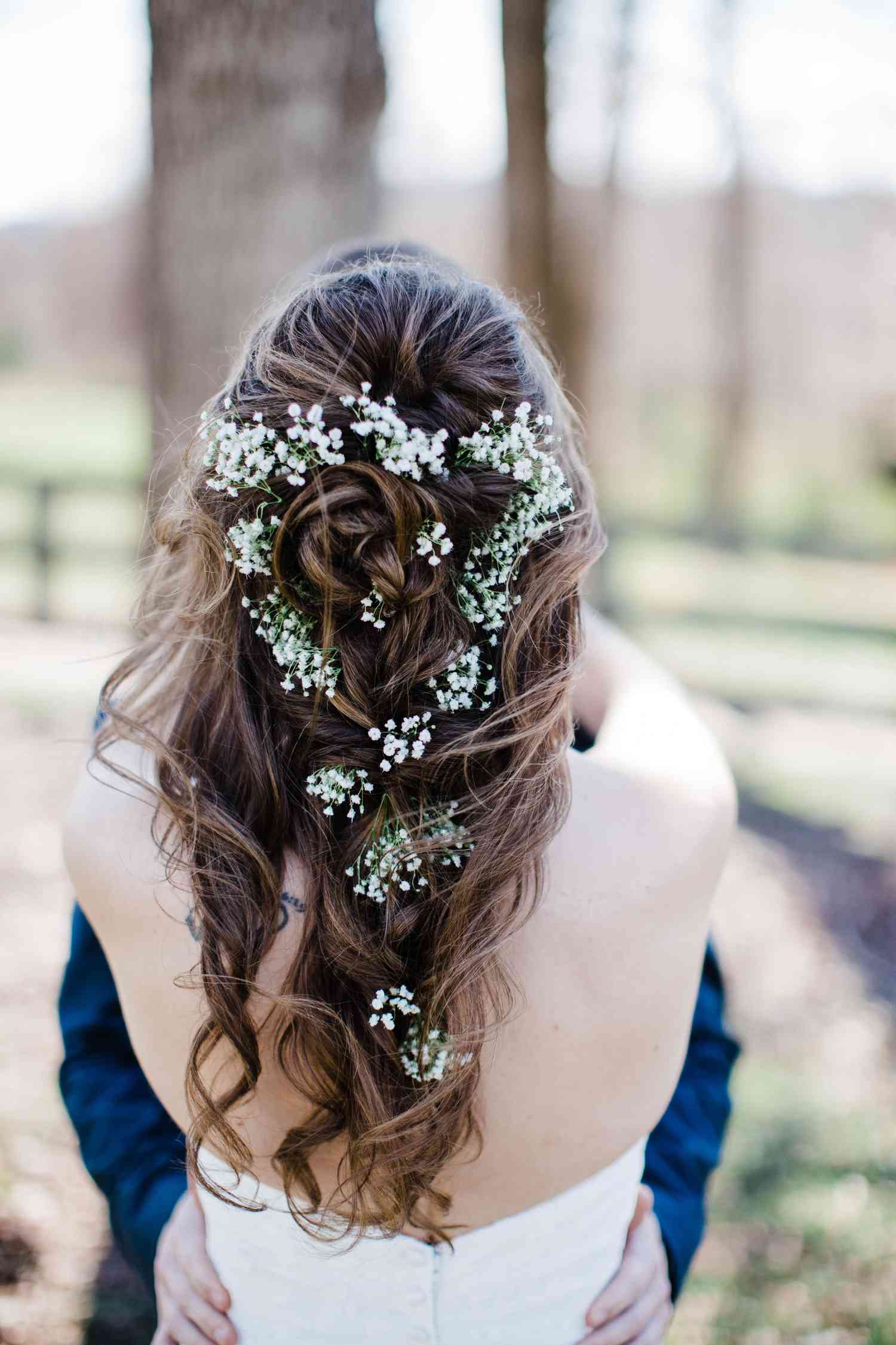 bridal hair flowers