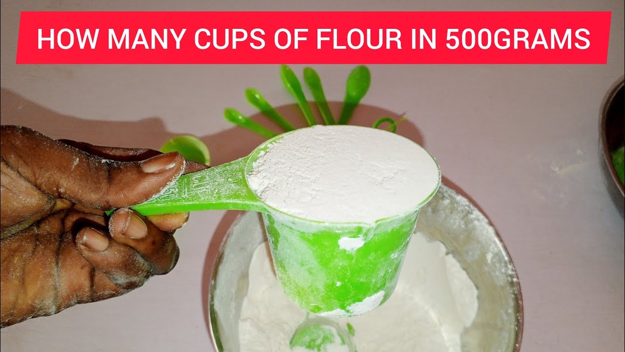 500g flour cups