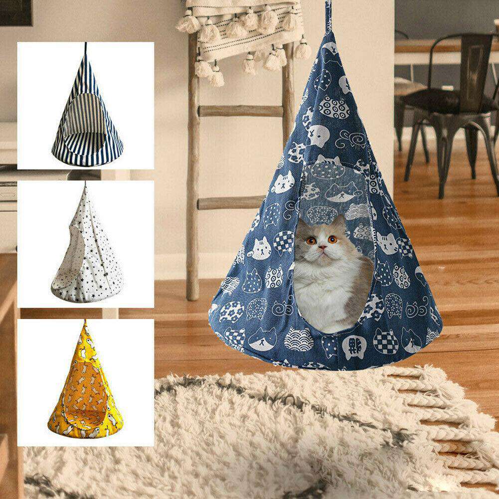 triangle cat hammock