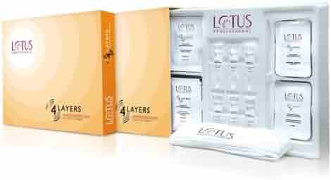 lotus 4 layer facial kit