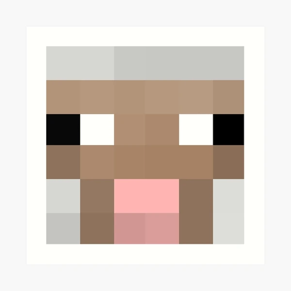 sheep minecraft face