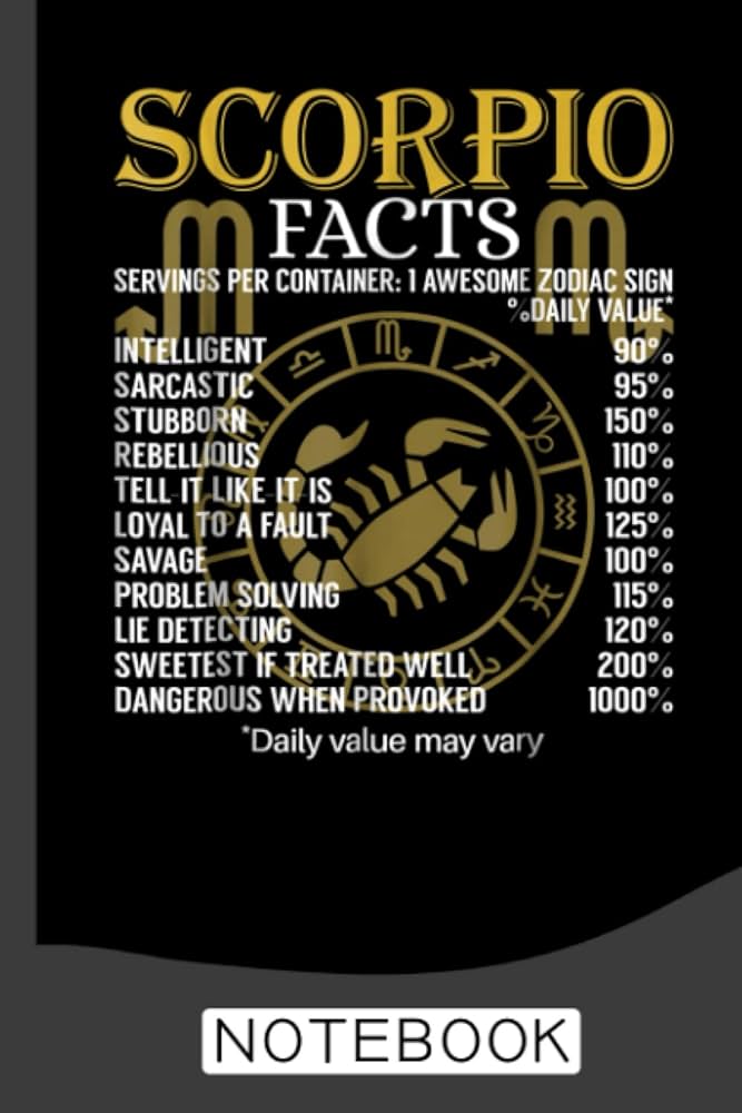 scorpio zodiac facts