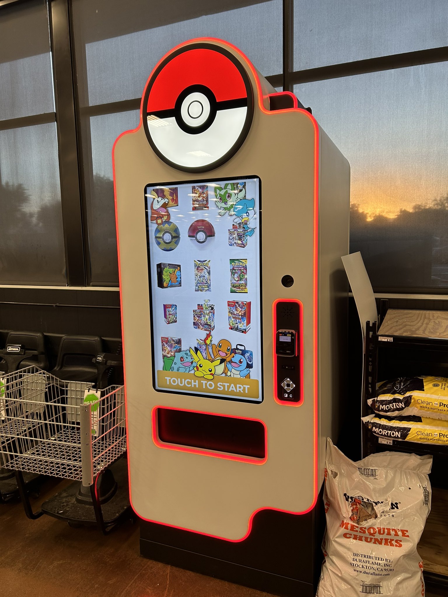 pokemon card vending machine