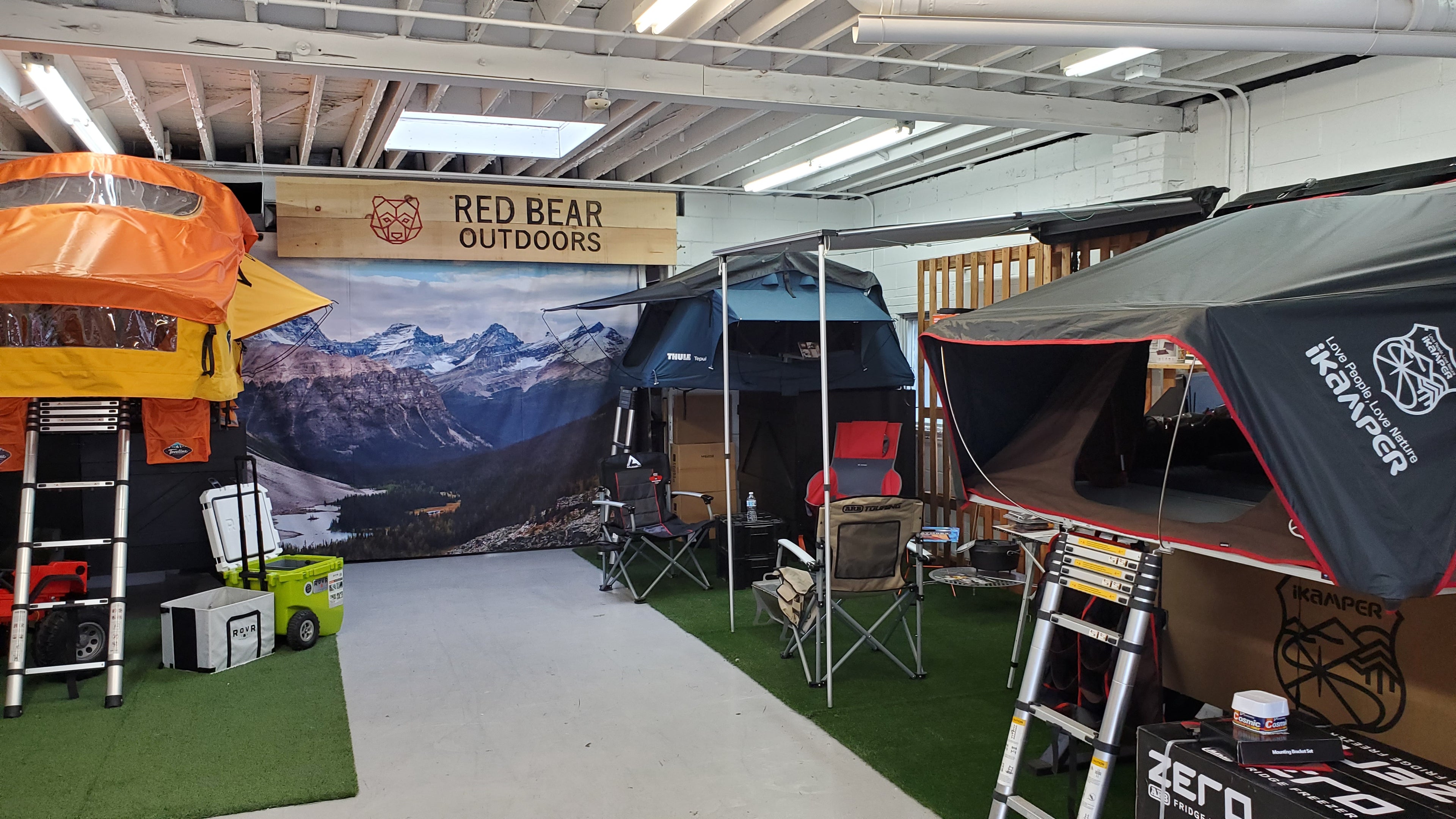 red bear outdoors