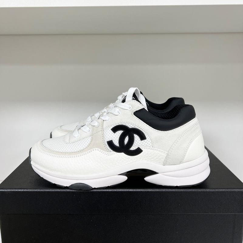 chanel trainer sneakers