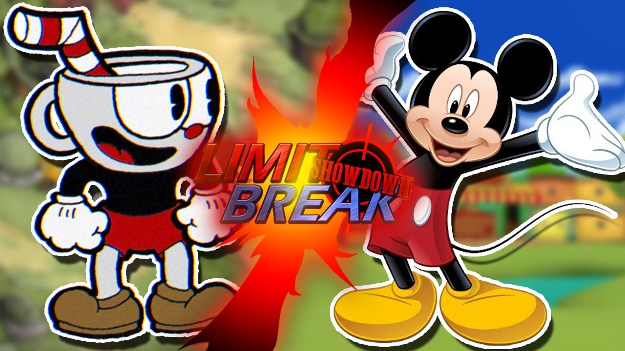 cuphead and mickey mouse