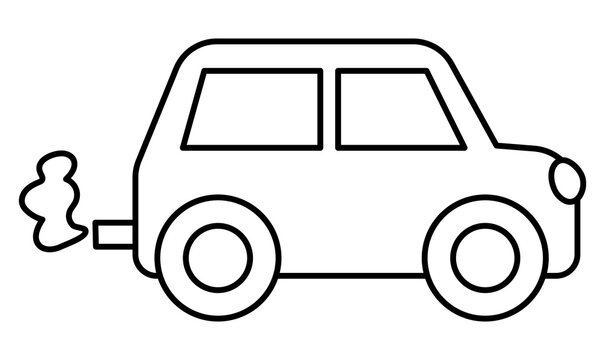 car clipart black and white