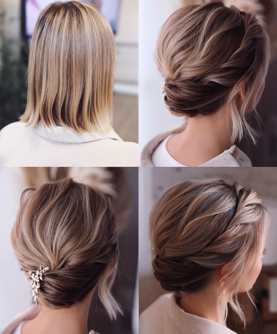 short hairstyles for a wedding guest