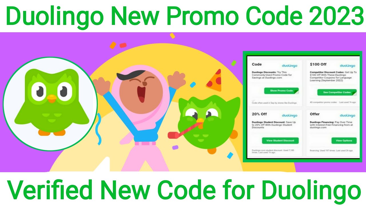 duolingo promo code