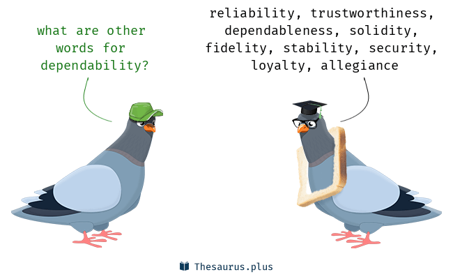 dependability thesaurus