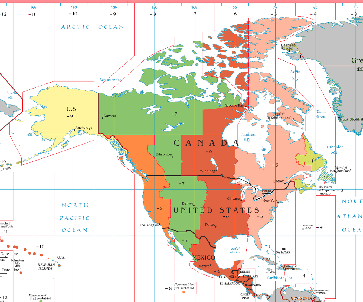 atlantic time vs eastern time