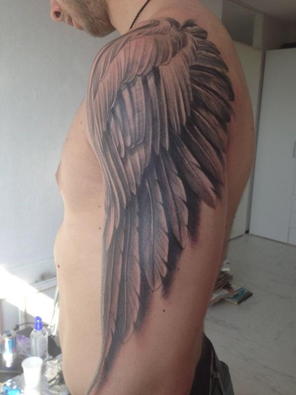 tattoo wings on arms