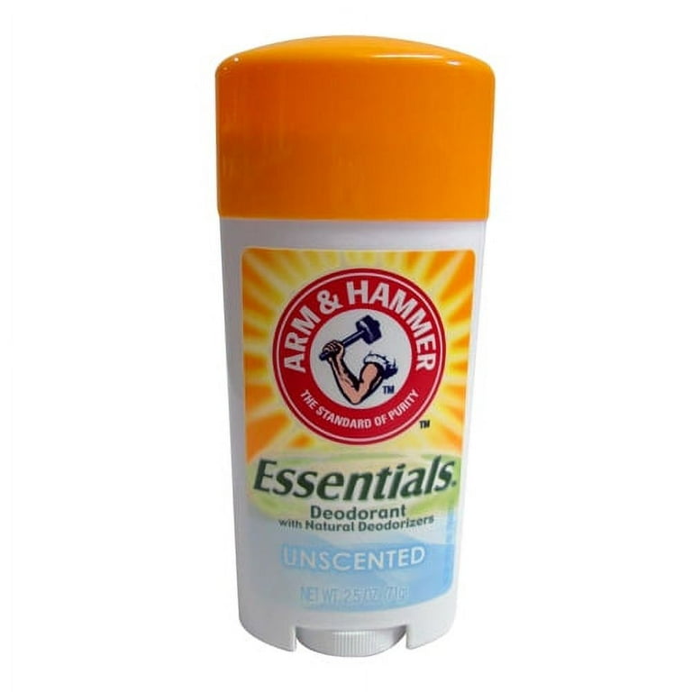 arm & hammer essentials deodorant unscented