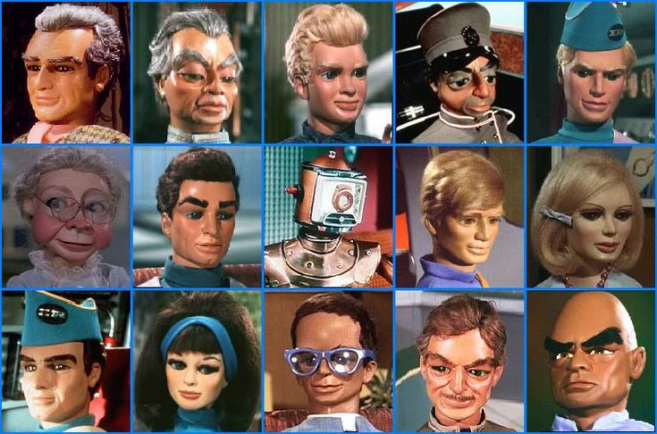 thunderbirds cartoon characters