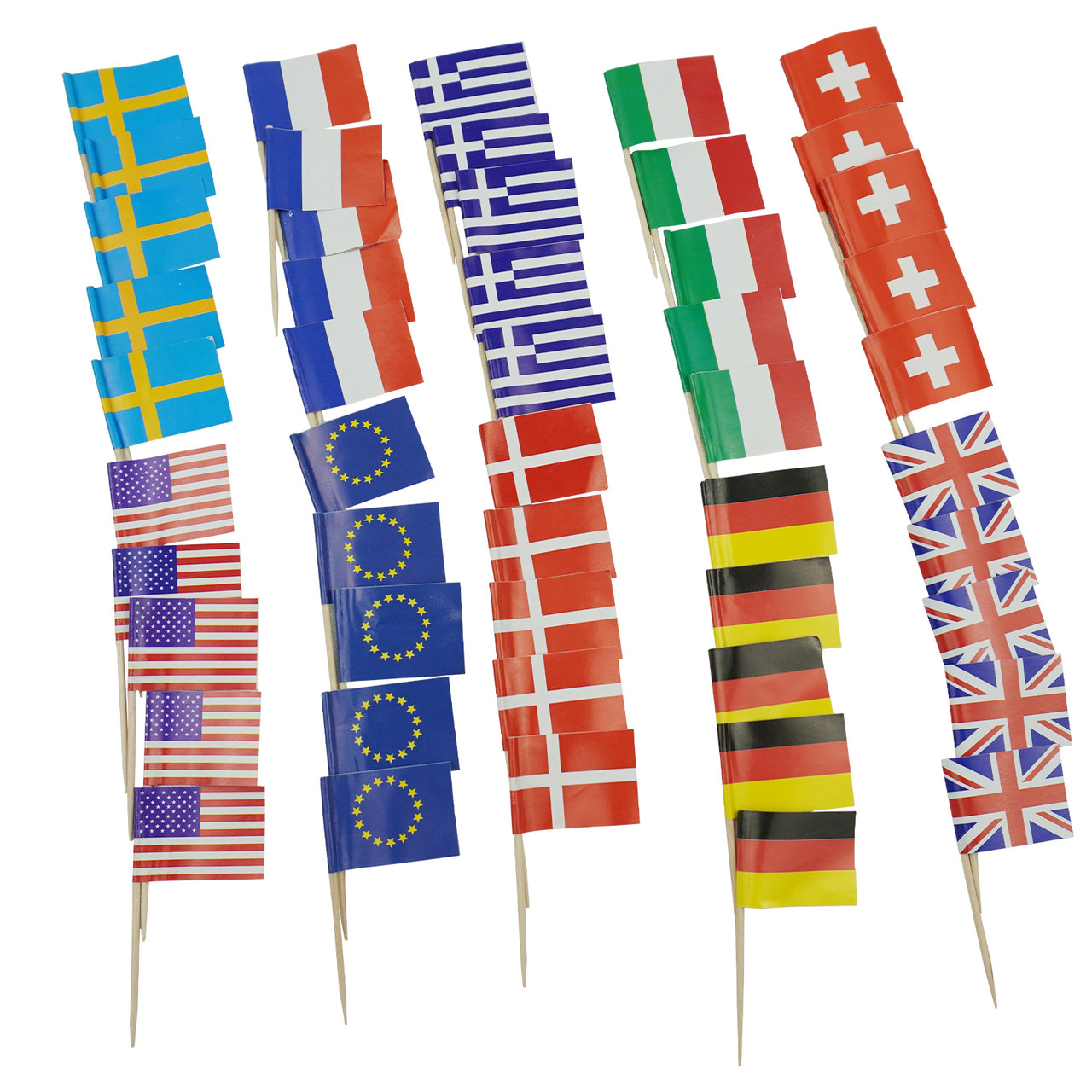 cocktail stick flags