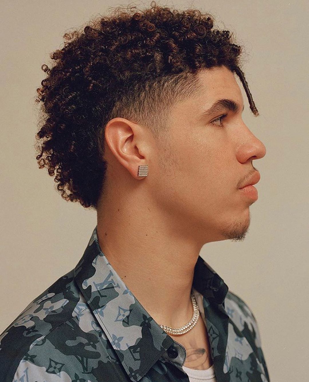 lamelo ball hairstyle