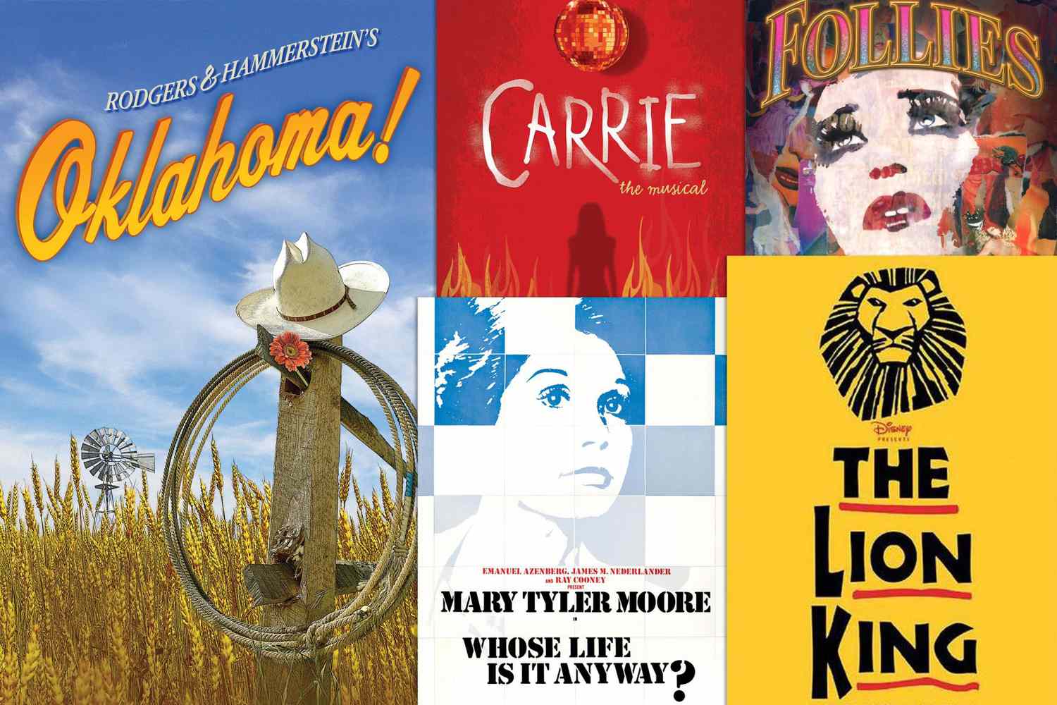 broadway musical posters