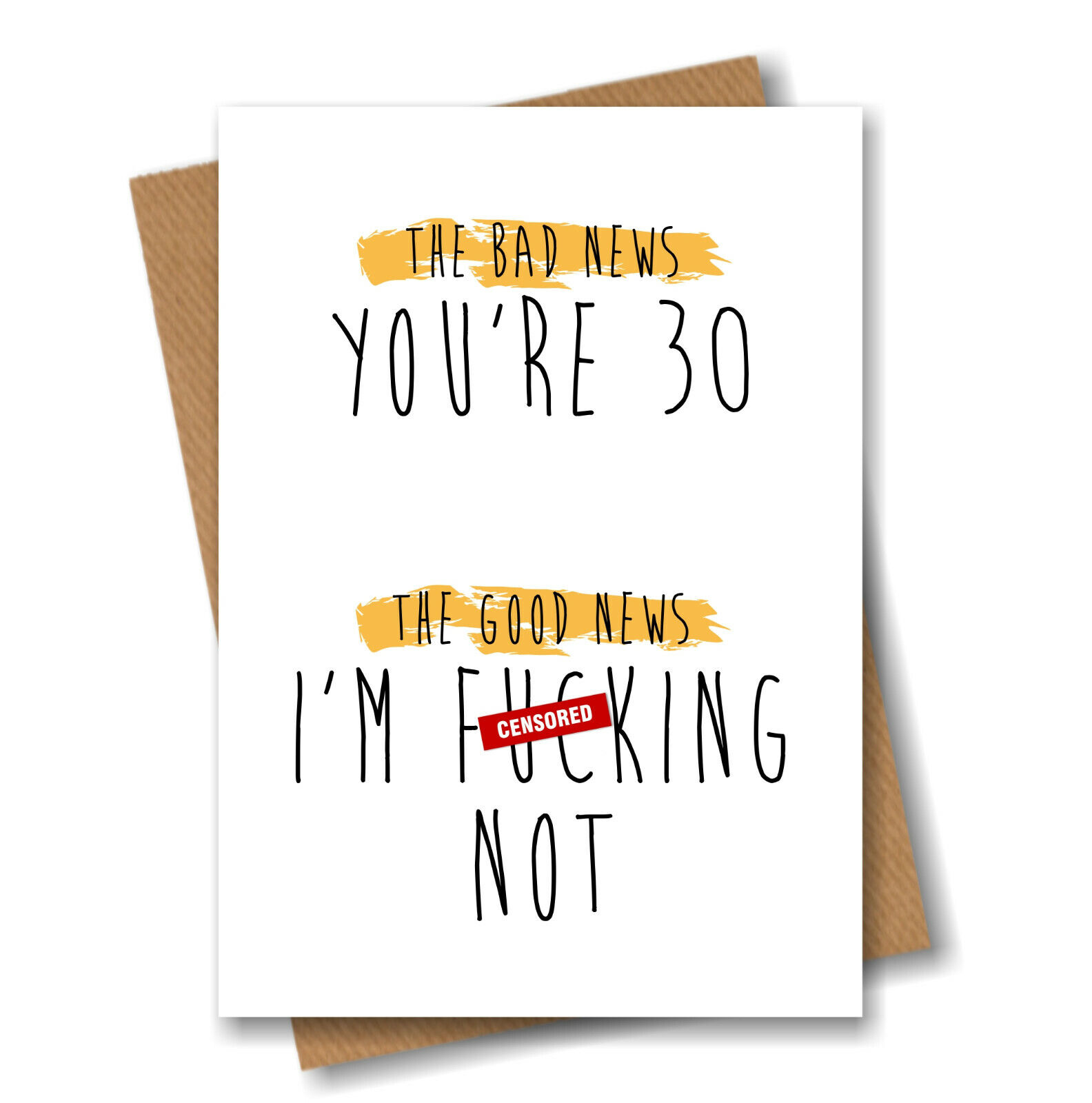 funny 30th birthday cards