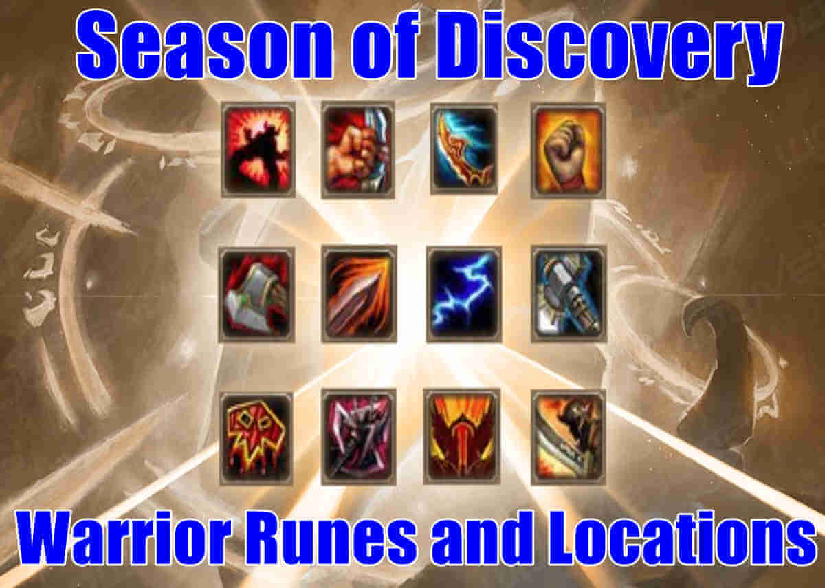 season of discovery warrior runes