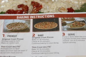 papa murphys instructions baking