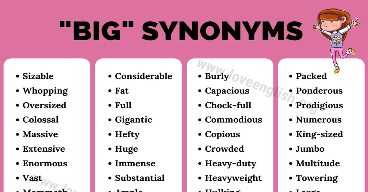 very big synonym