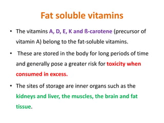 fat soluble vitamins ppt