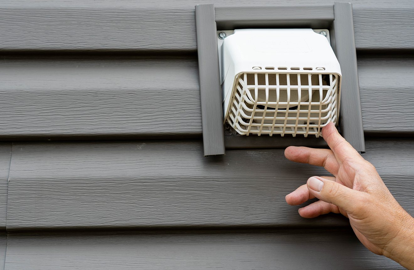 outside dryer vent cover