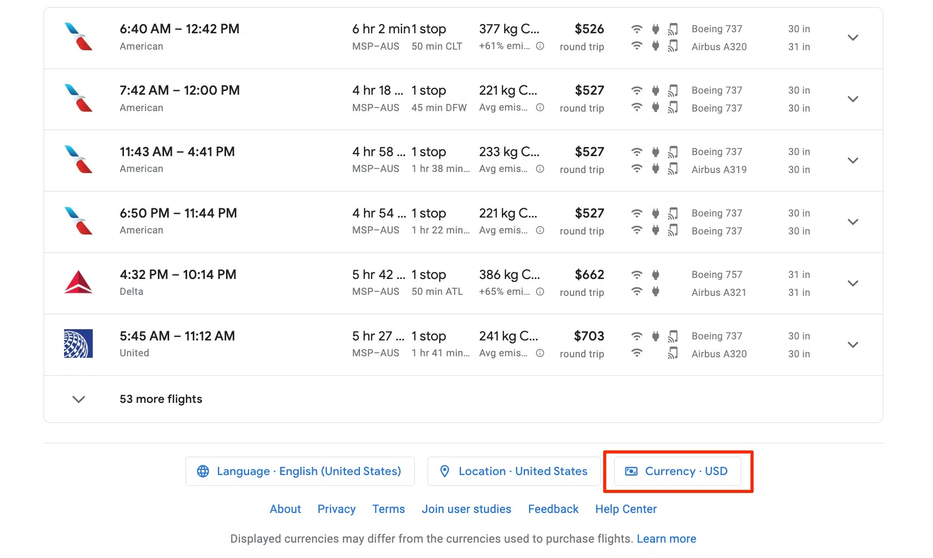 cheap google flights