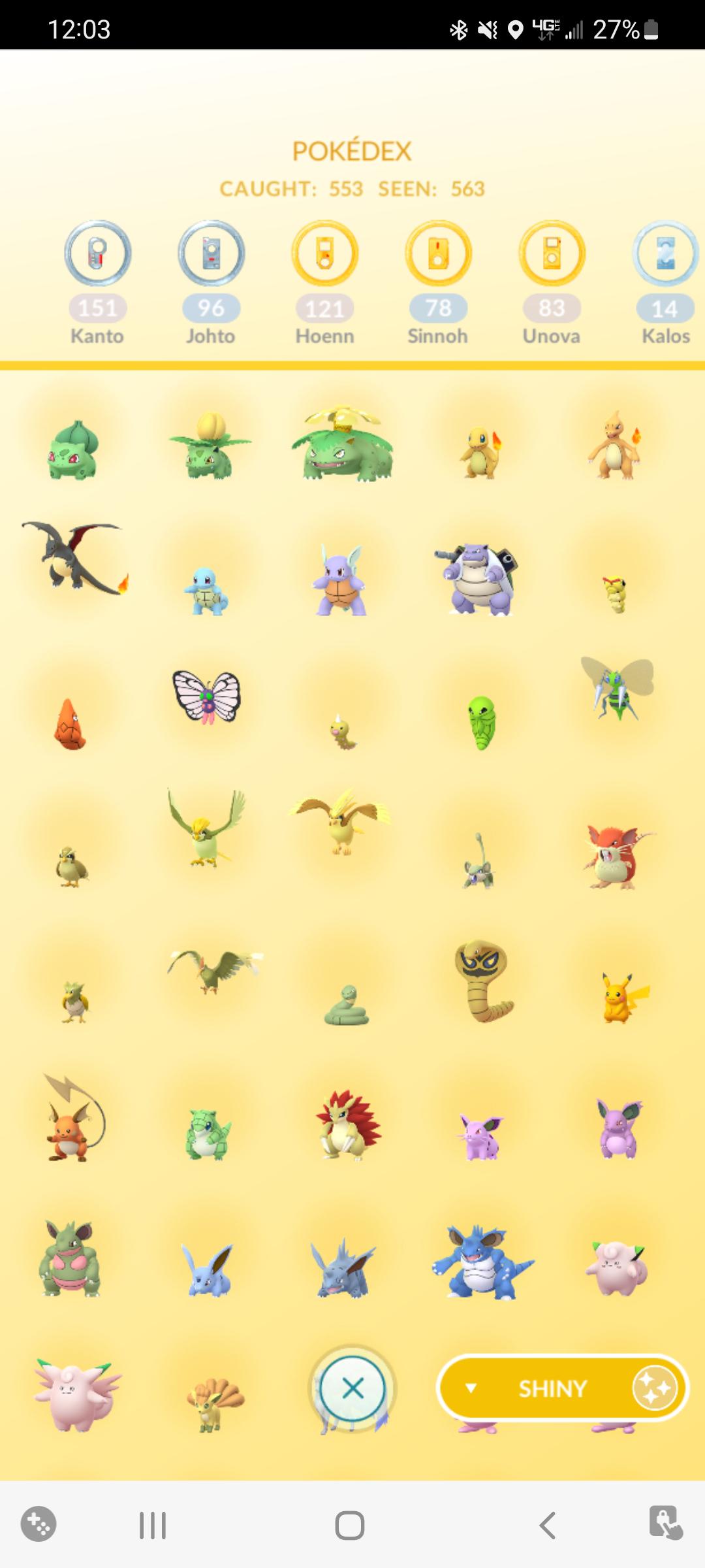 pokemon go dex