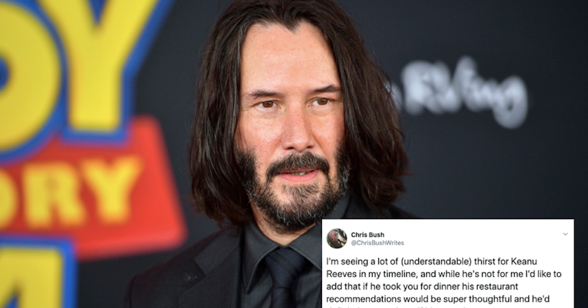 is keanu reeves really on twitter