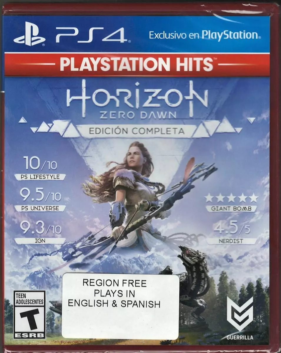 playstation 4 horizon zero dawn