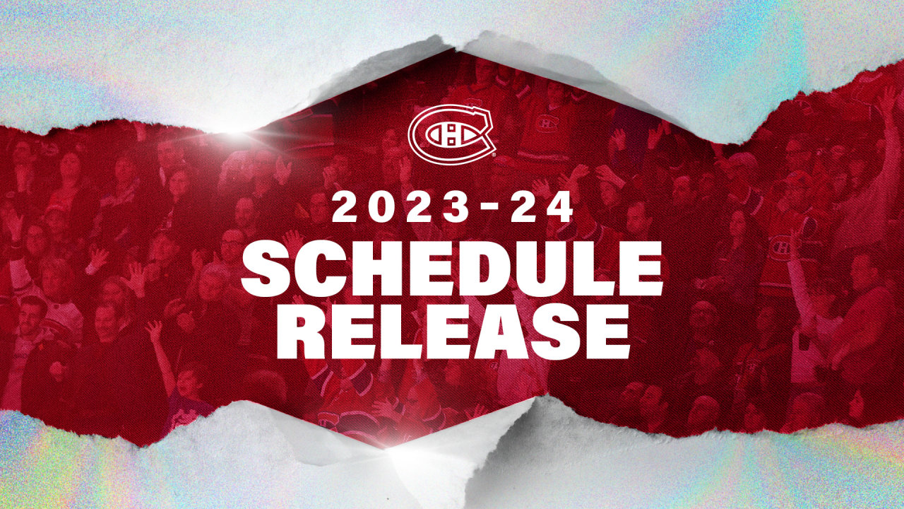 montreal canadiens schedule 2023-24