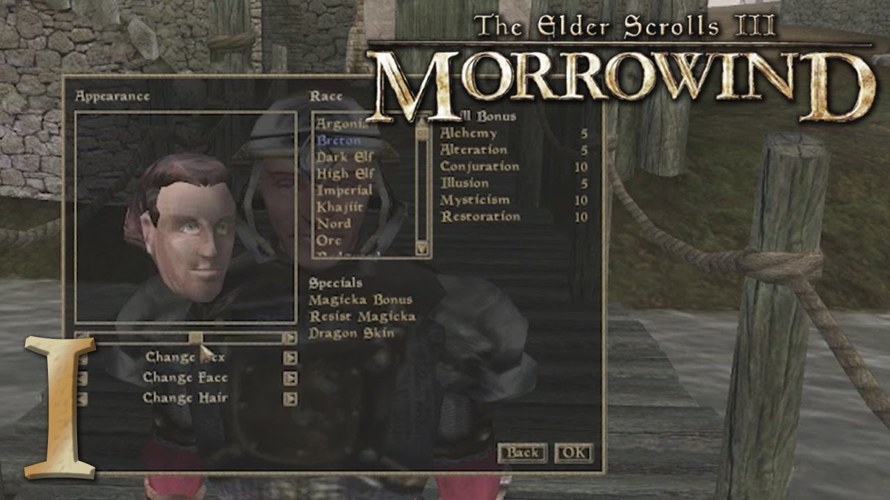 morrowind character builder