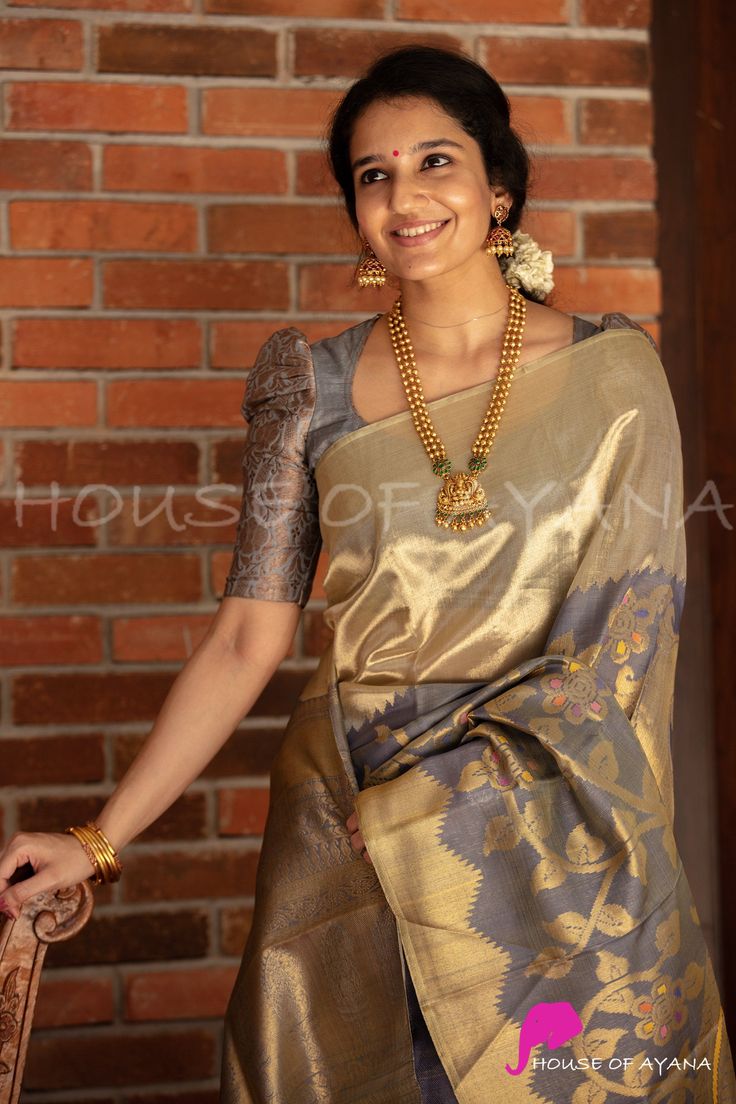 unique blouse designs for silk sarees