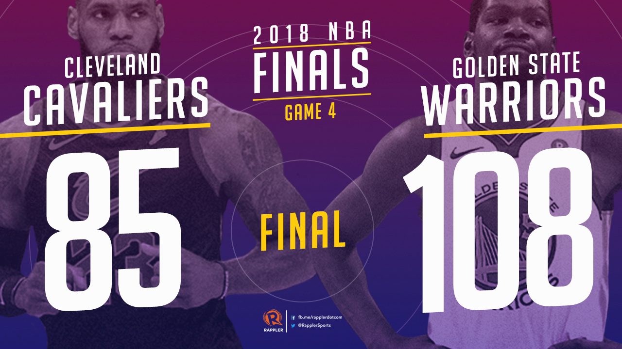 nba finals 2018 game 4