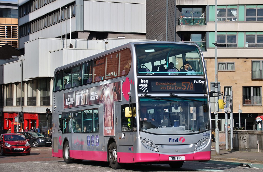 57a glasgow bus route