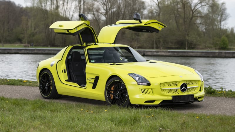 mercedes sls amg production numbers