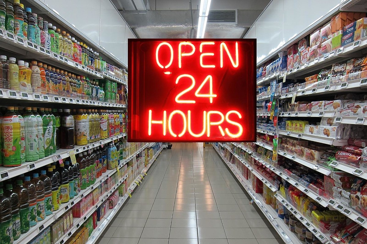 24 hour groceries near me
