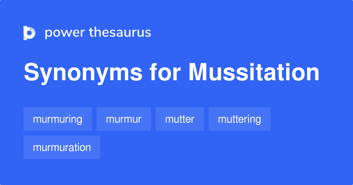 mutters synonym