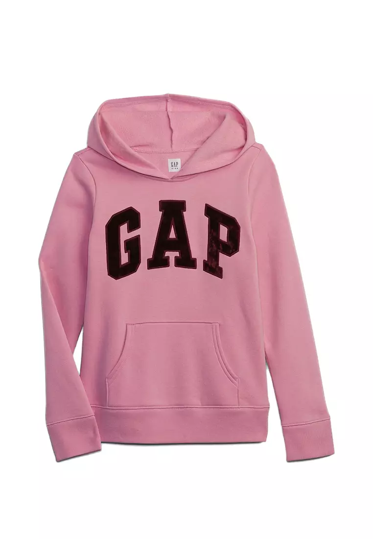 gap hoodie pink