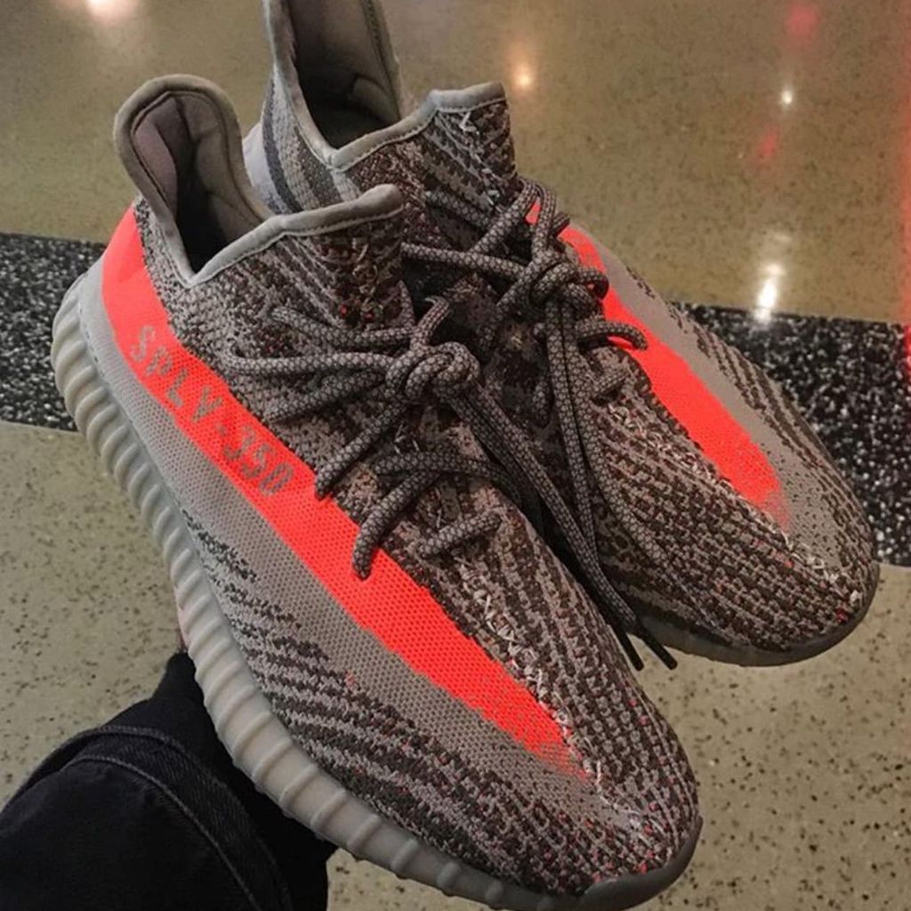 grey and orange yeezy