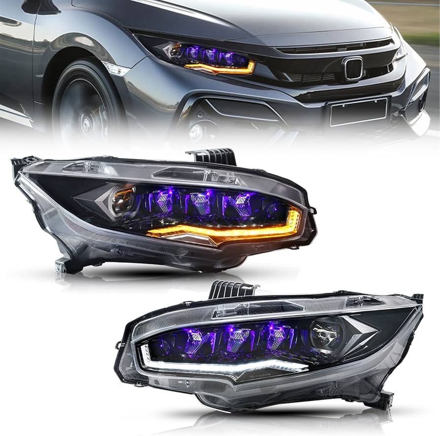 honda civic headlight