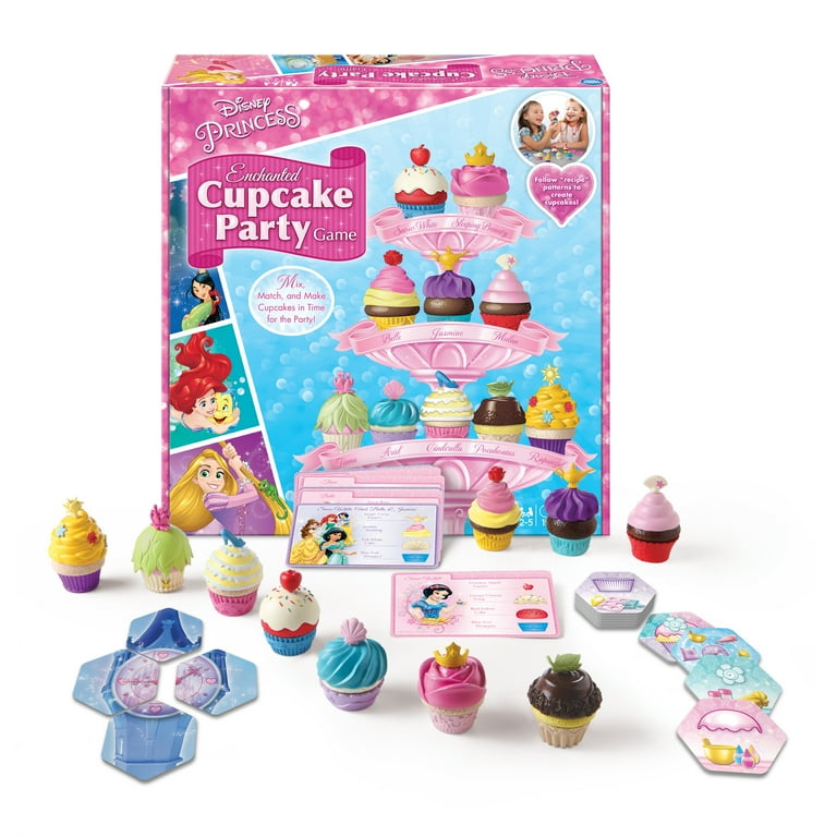 disney princess enchanted cupcake party game