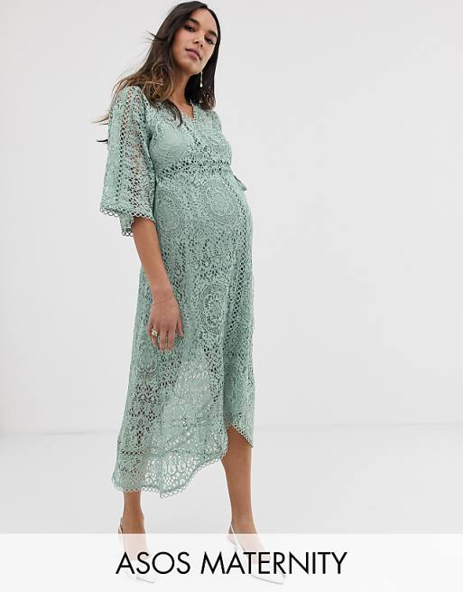 asos maternity dress